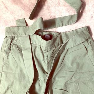 J Crew wide legged gaucho pants